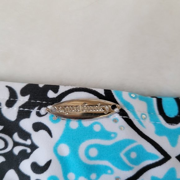 ☀️ Aqua Funky Design Print Bikini Bottoms - Picture 9 of 9